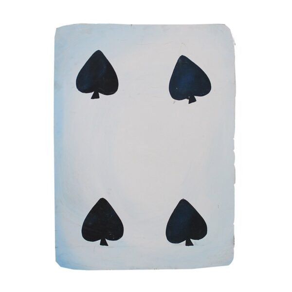 Playing Card Cutout (4 of Spades)
