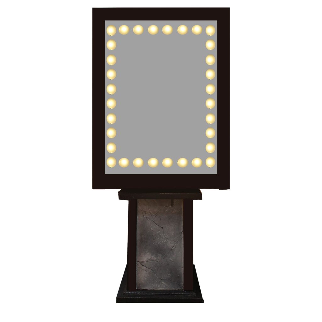Poster Box Marquee on Pedestal