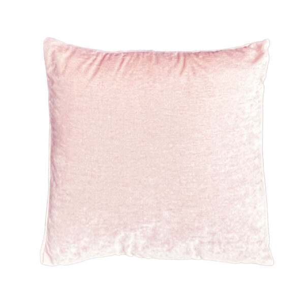 Powder Pink Velvet Pillow