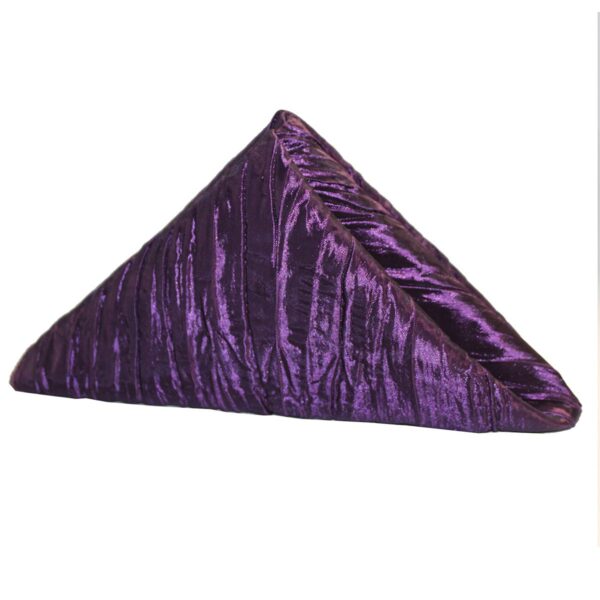 Purple Crinkle Taffeta Napkin