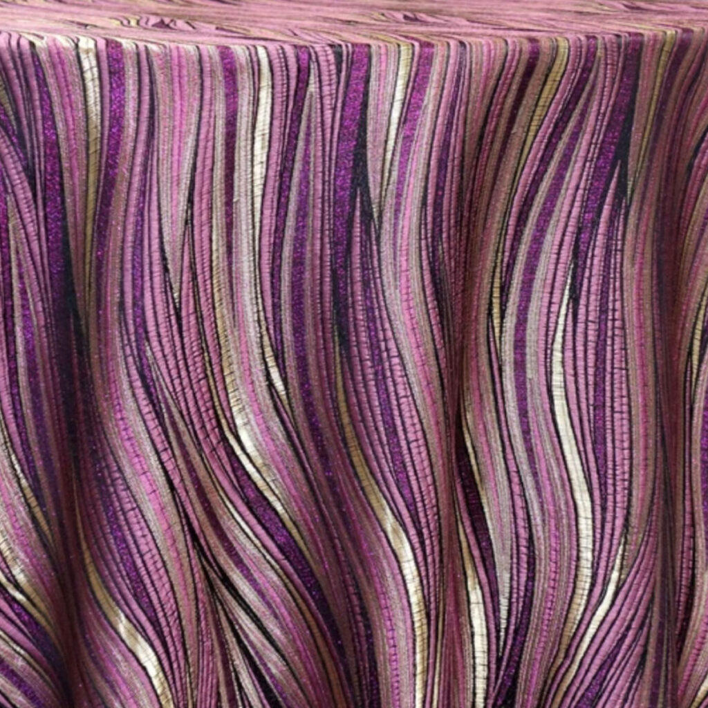 Purple Allure Table Linen
