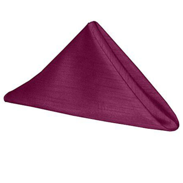 Raspberry Shantung Napkin