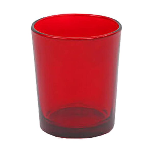 Red Votive Holder