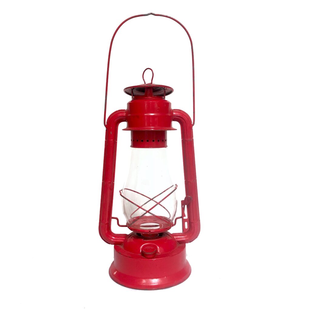 Western Oil Camping Lantern (13"H)