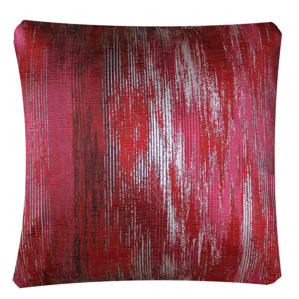 Red Strata Pillow