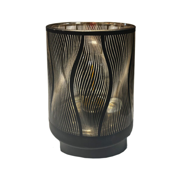 Retro Wave Lightbulb Votive / Lantern