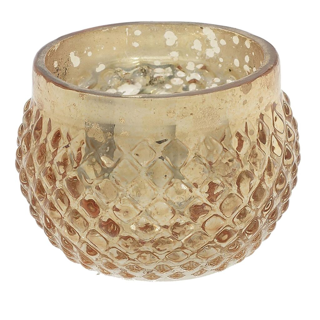 Rose Gold Array Votive Holder (2"H)