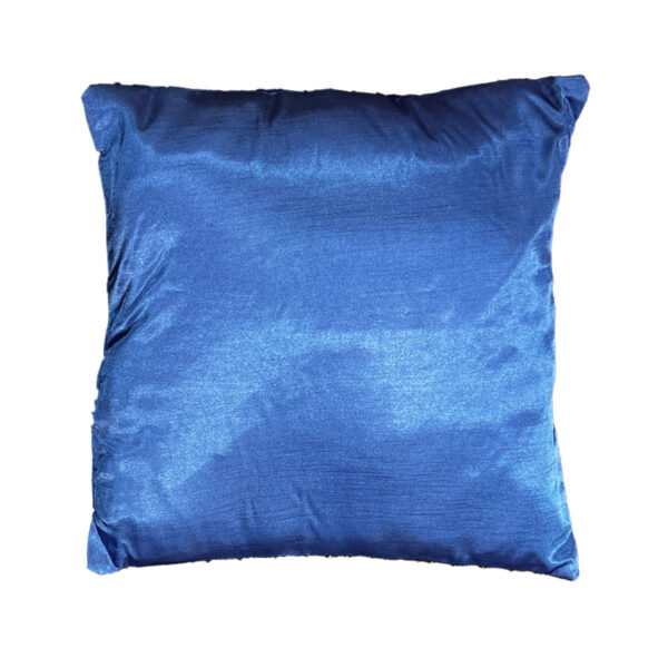 Royal Blue Satin Shantung Pillow