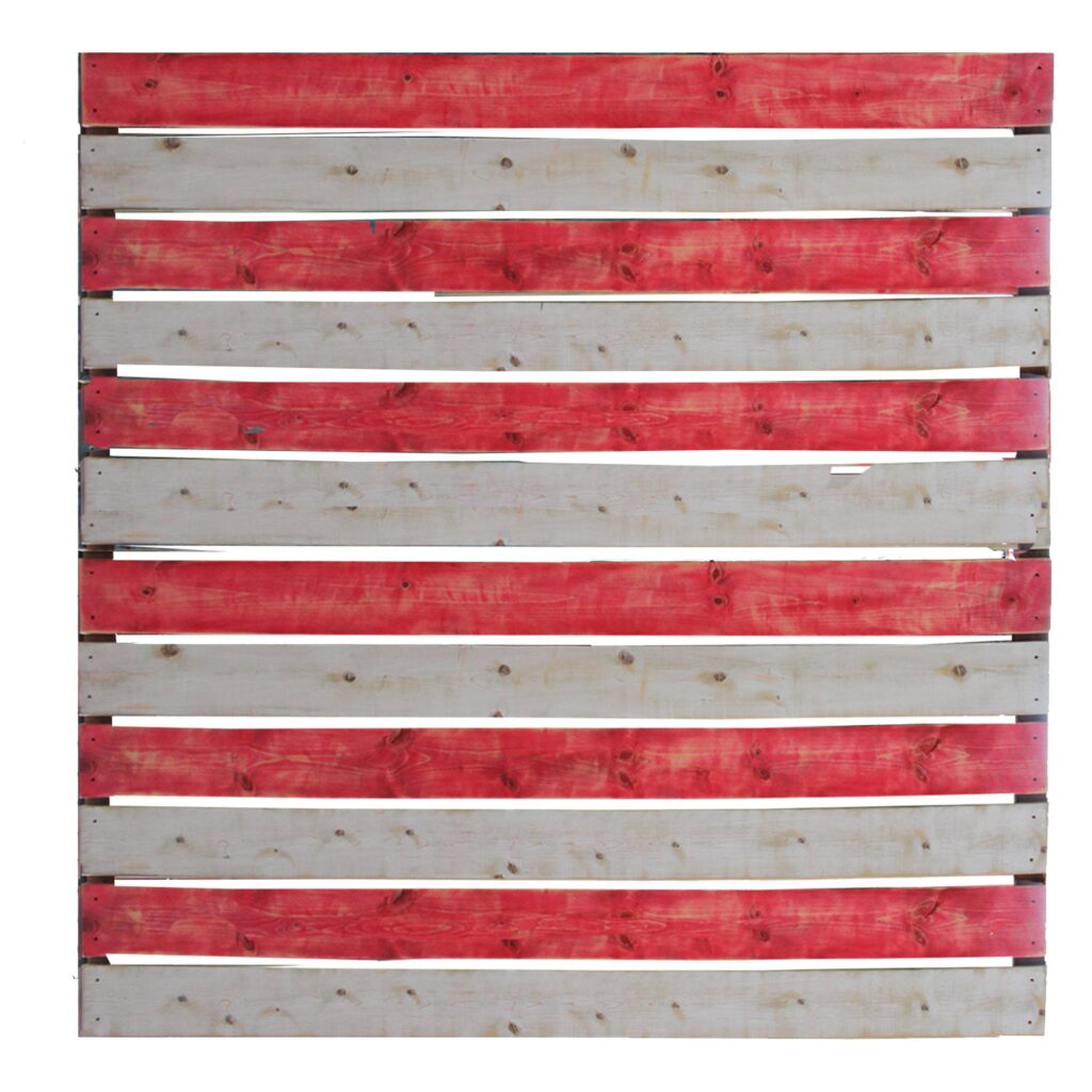 Rustic Slat Flag Panel (Stripes)