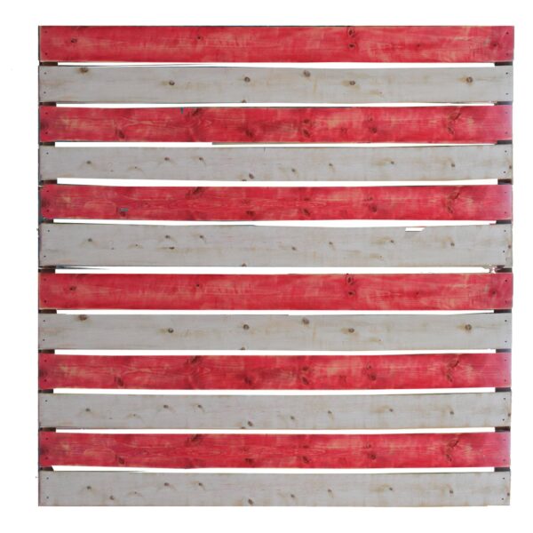 Rustic Slat Flag Panel (Stripes)