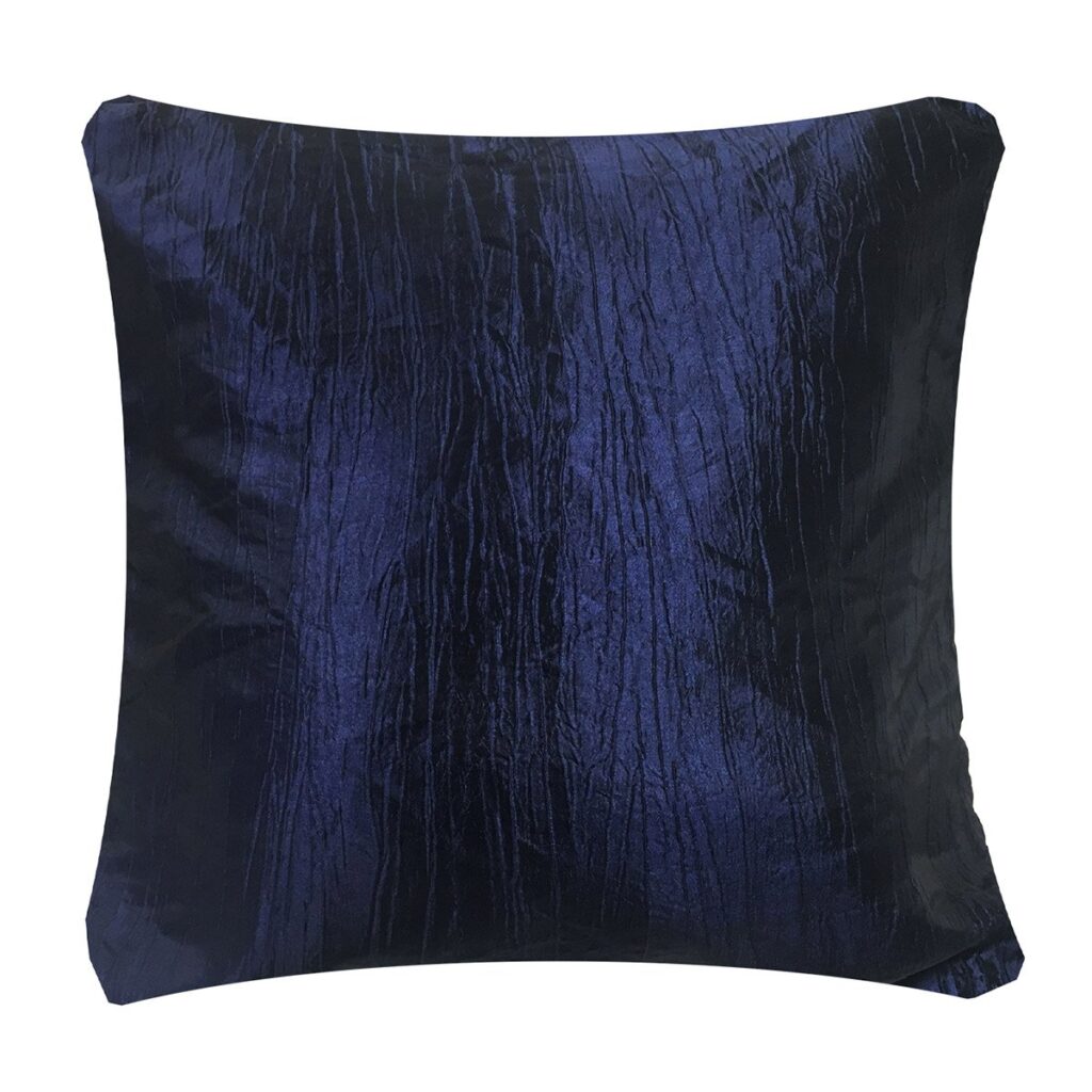 Sapphire Crinkle Pillow