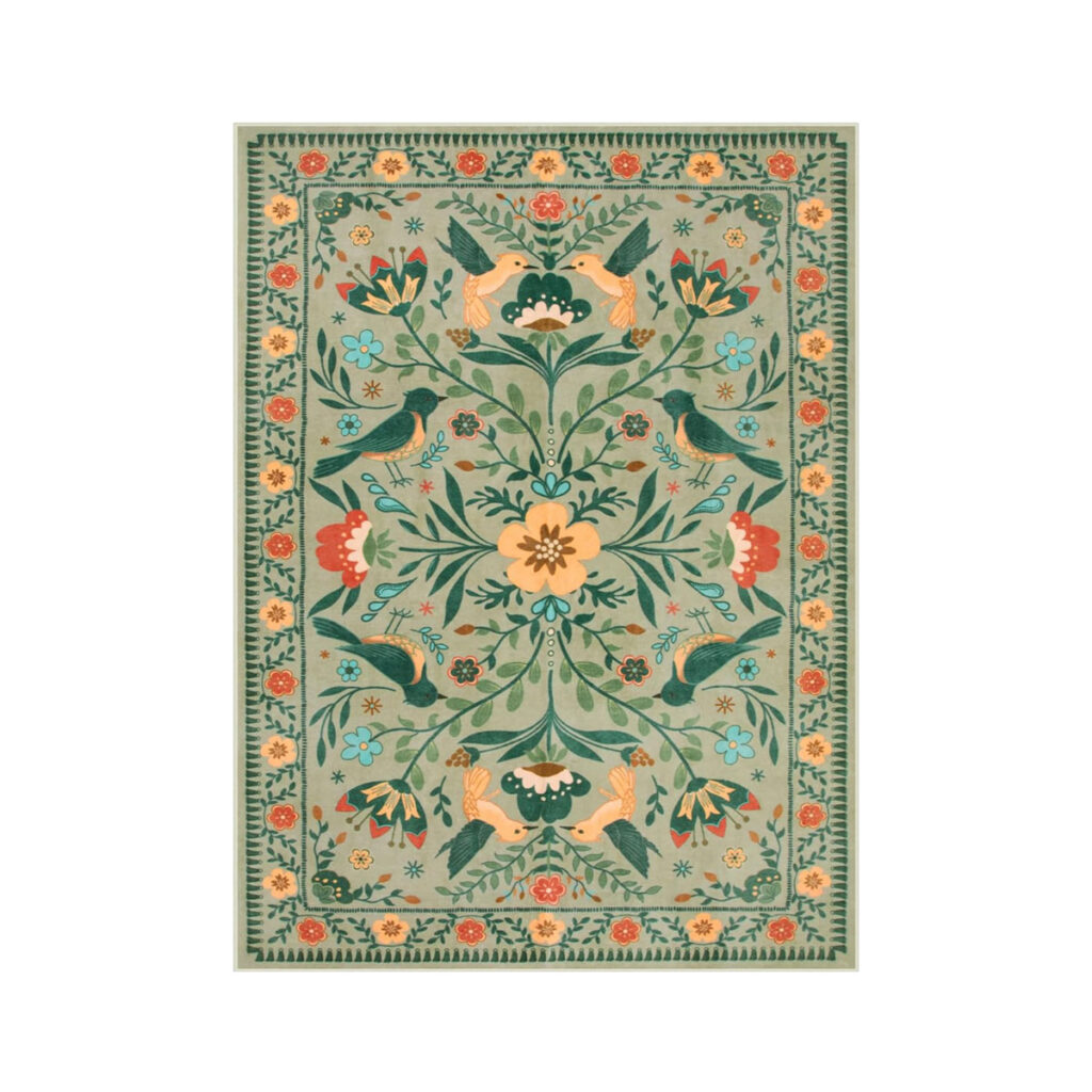 Serenade Rug, Sage Green