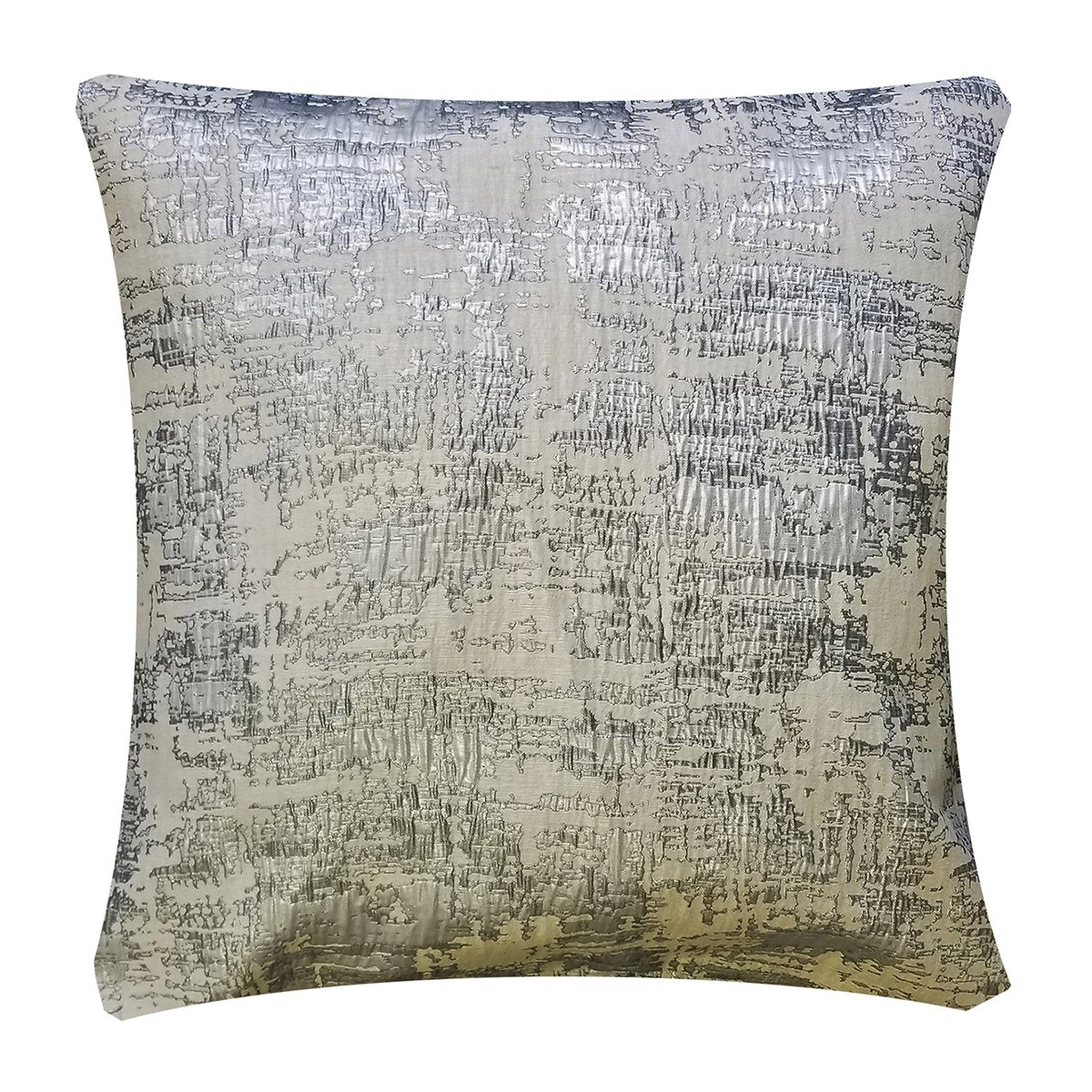 Silver Metallic Alloy Pillow
