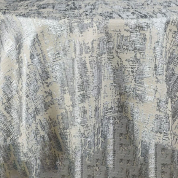 Silver Metallic Alloy Table Runner