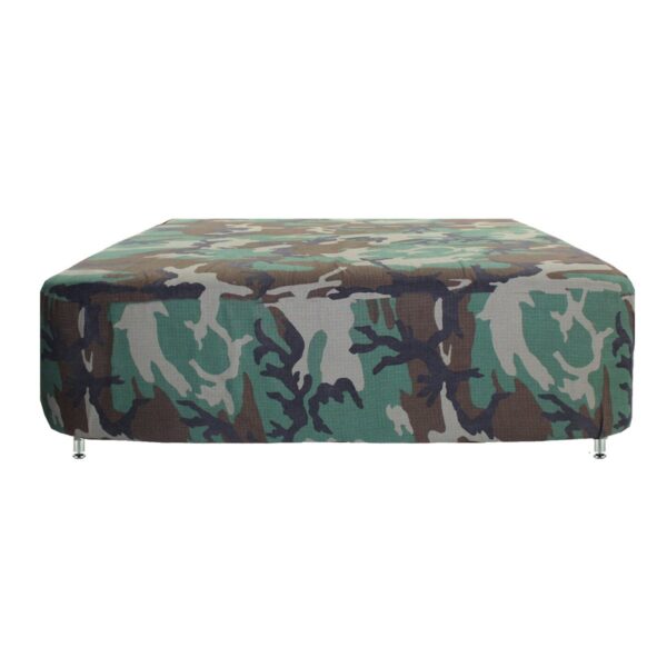 Camo 4' Square Ottoman