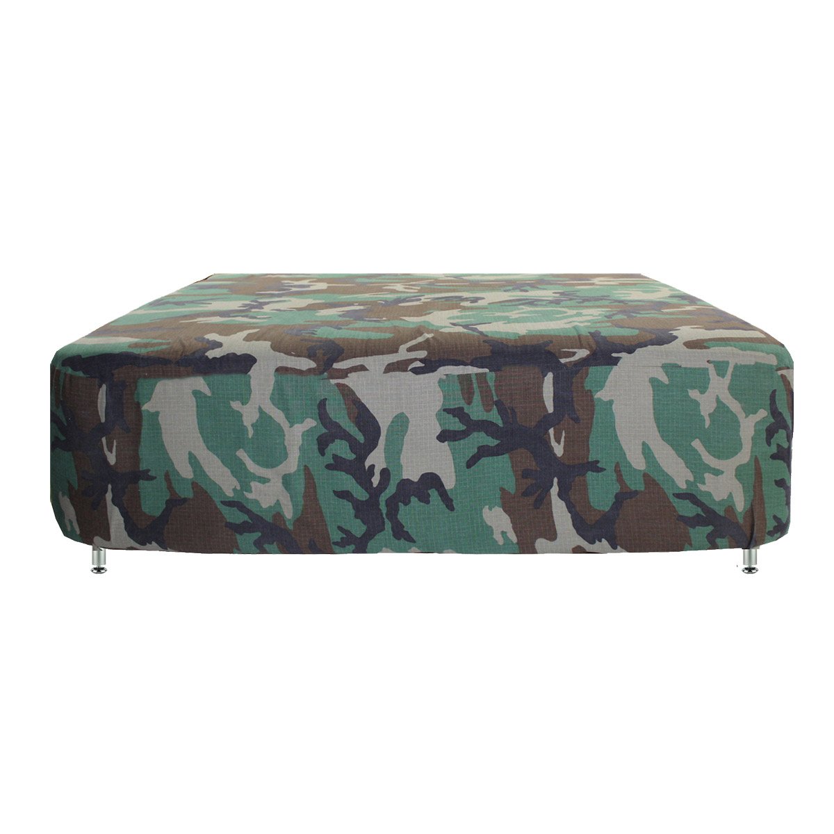 Camo 4' Square Ottoman