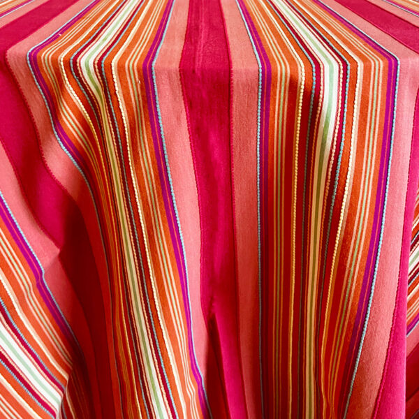 Sunset Stripe Table Linen