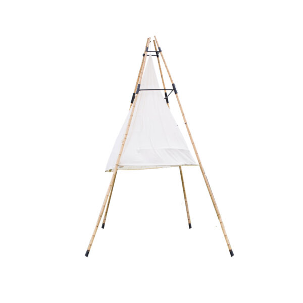 Bamboo Teepee with Canvas top