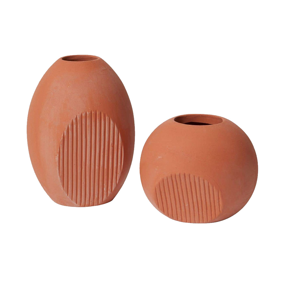 Terracotta Percy Budvase, Round - Image 2