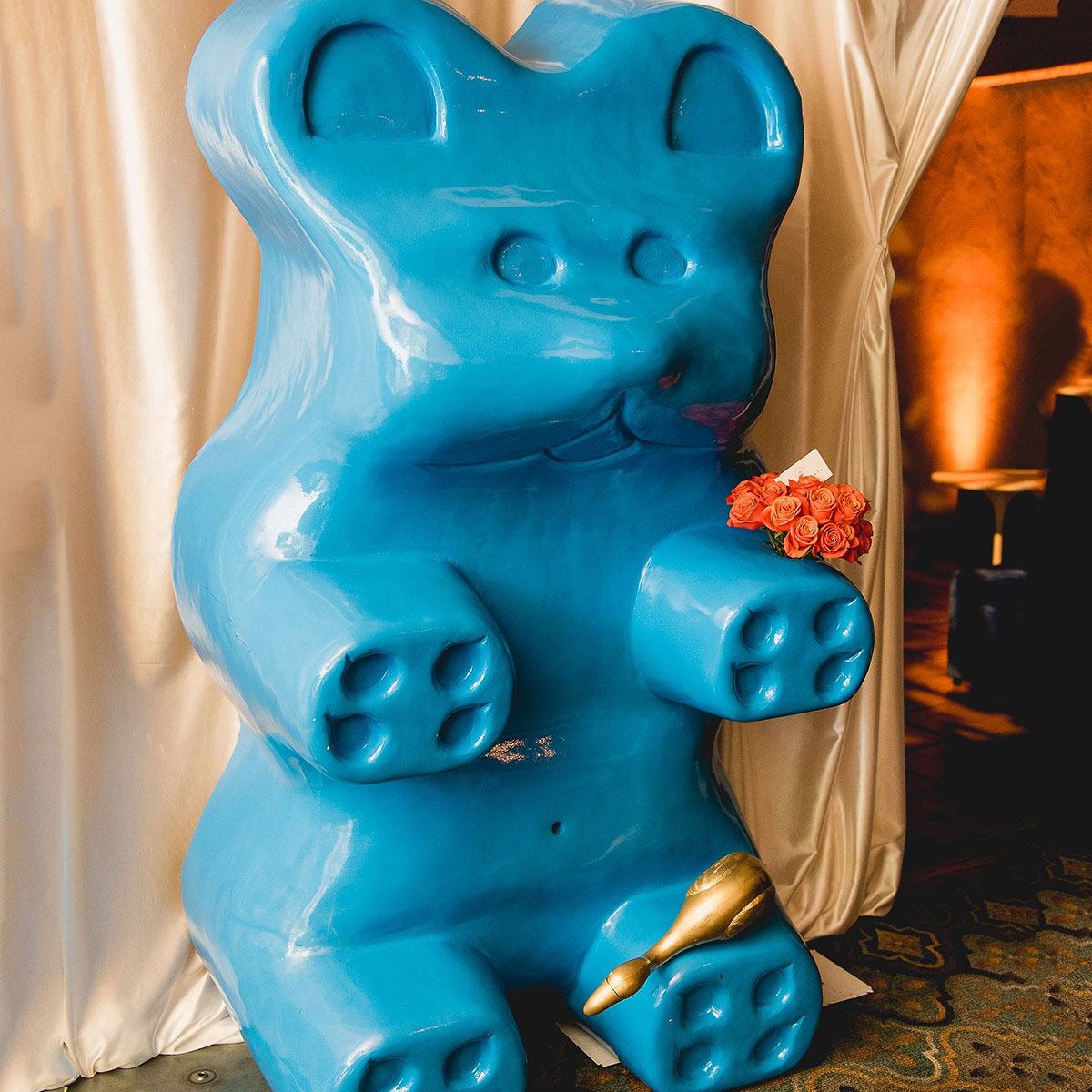 Giant Gummy Bear (Turquoise) - Image 2