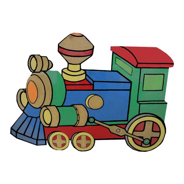 Toy Train Cutout