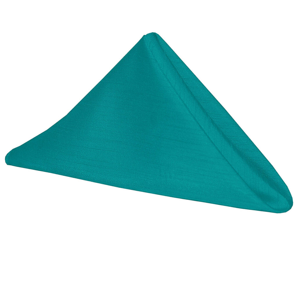 Turquoise Shantung Napkin