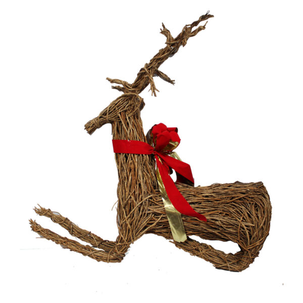 Twig Reindeer, Sitting