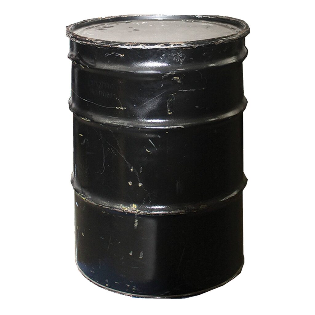 Oil Drum, Black