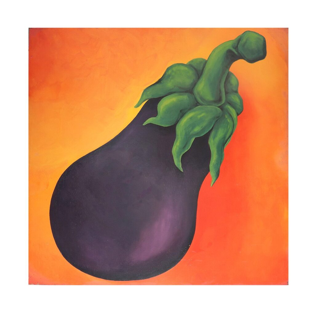 Eggplant Vegetable Panel