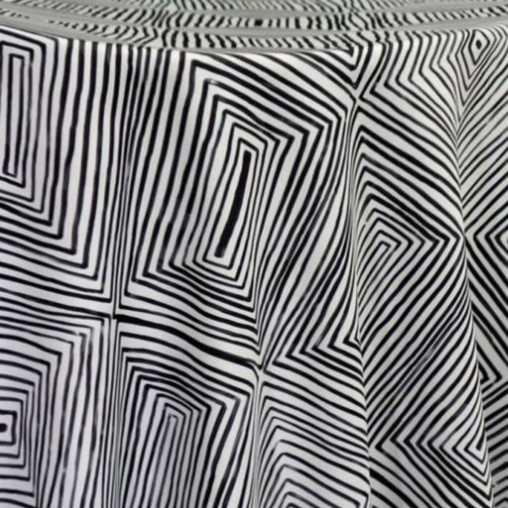 Black Versa Table Linen