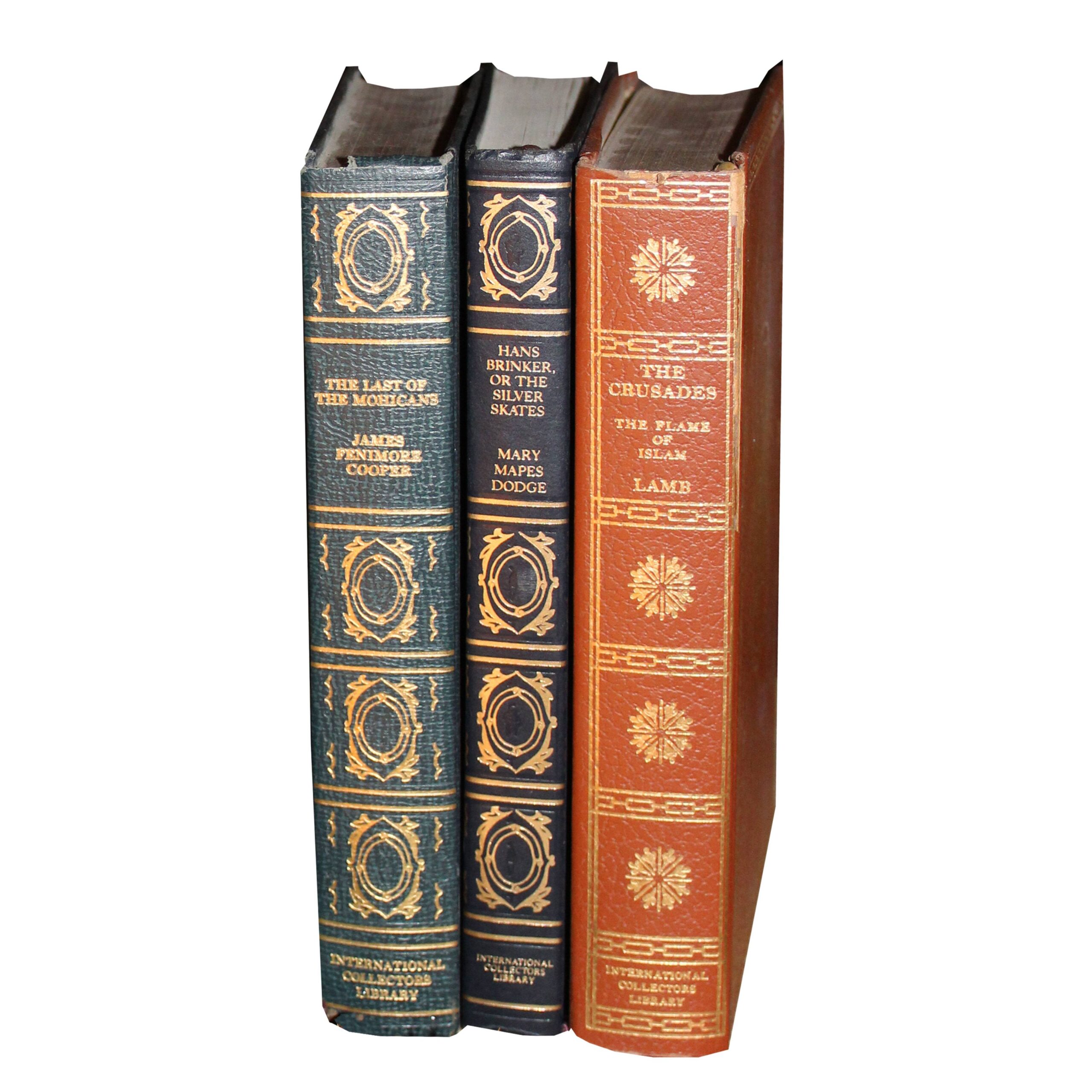 Vintage-Style Hard Bound Books