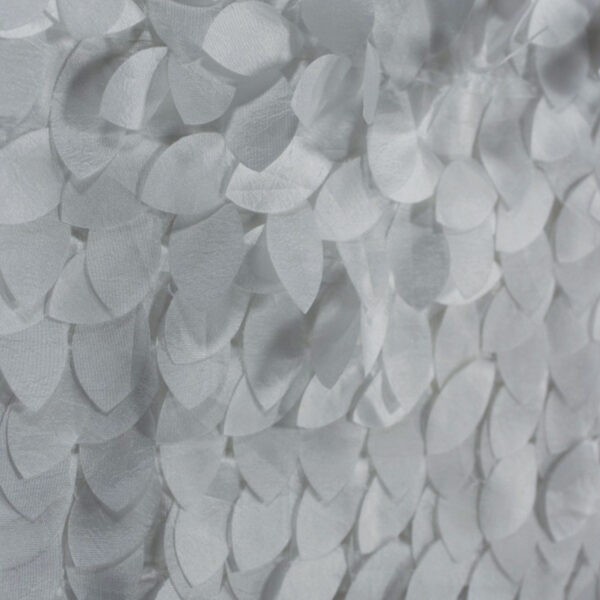 White Leaf Table Runner