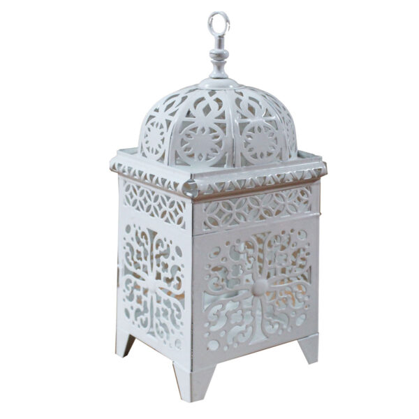 White Moroccan Lantern