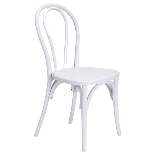 White Bentwood Chair