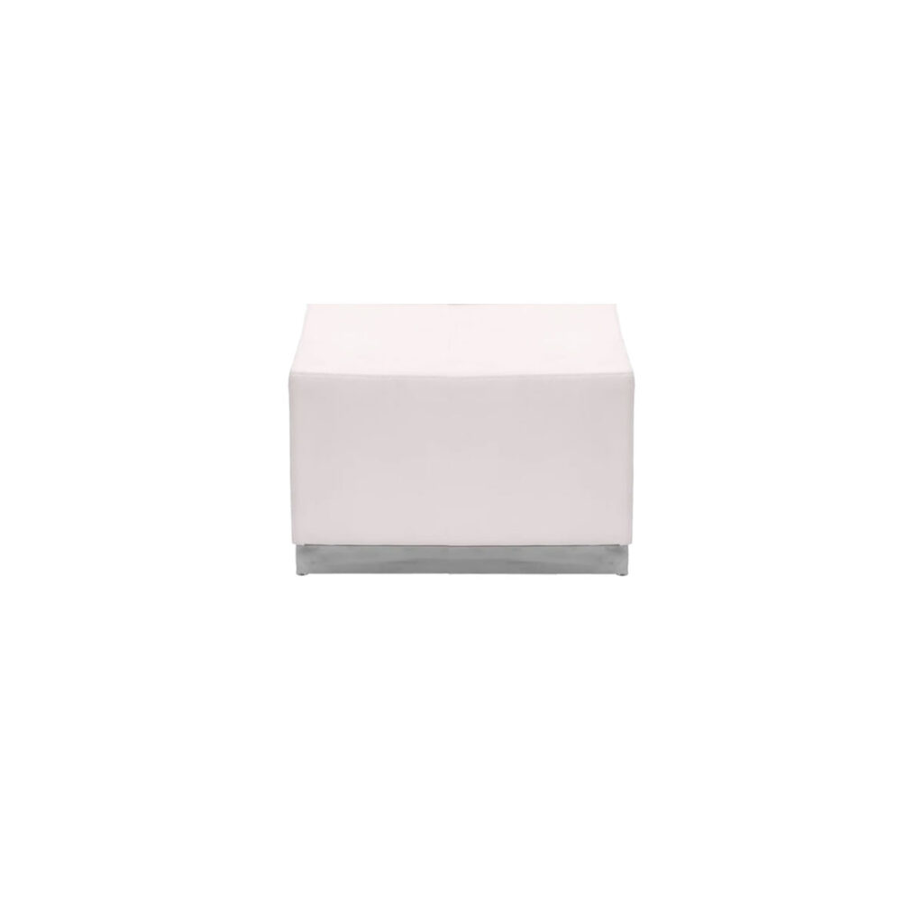 White Blox Ottoman