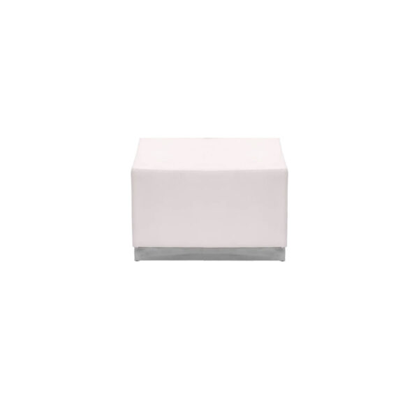 White Blox Ottoman