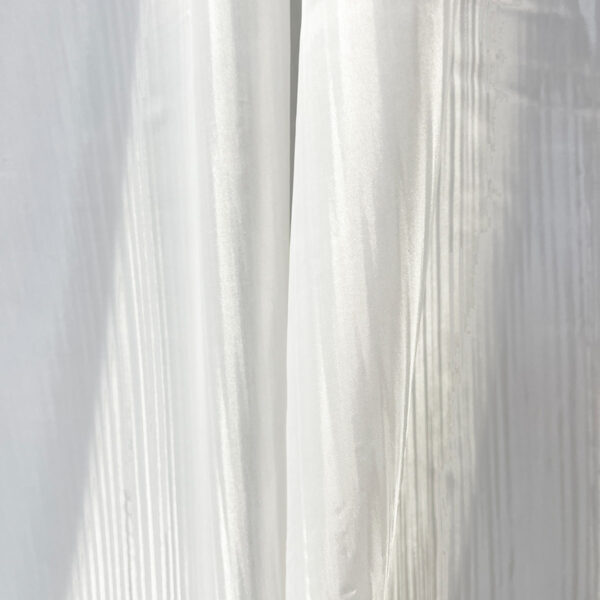 White Swagger Drape