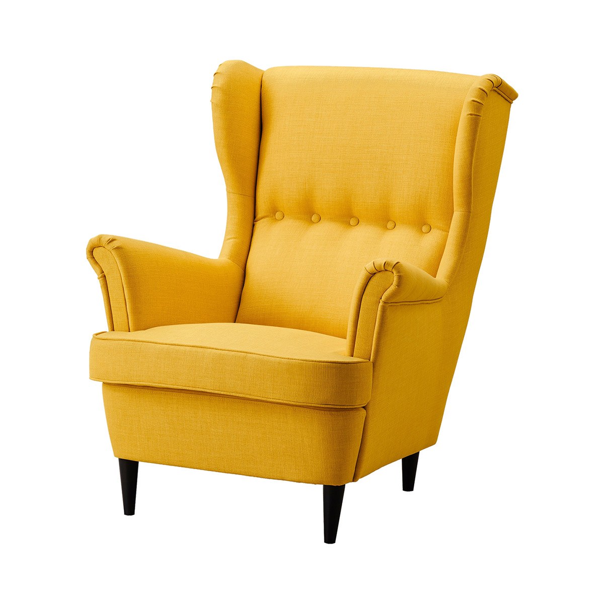 Yellow Wing Chair