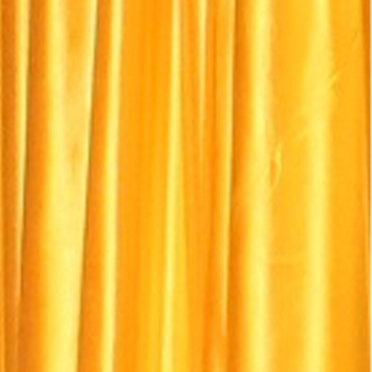 Yellow Satin Drape