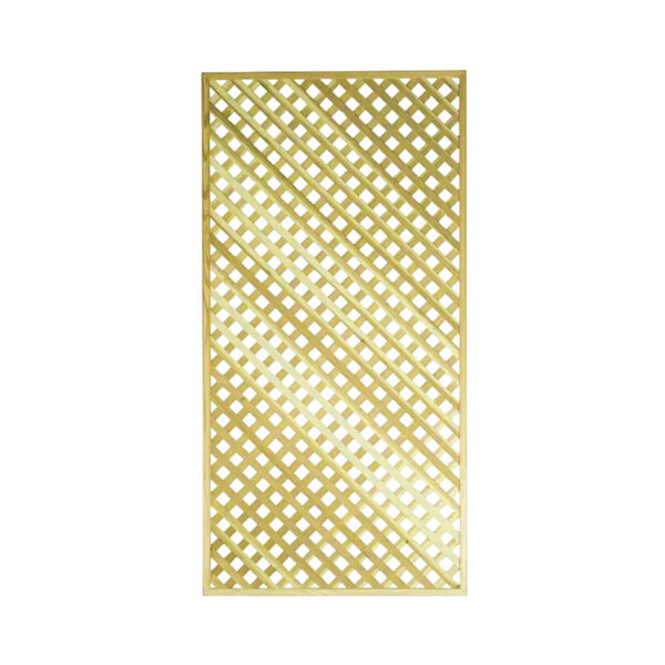 Yellow Lattice Panel