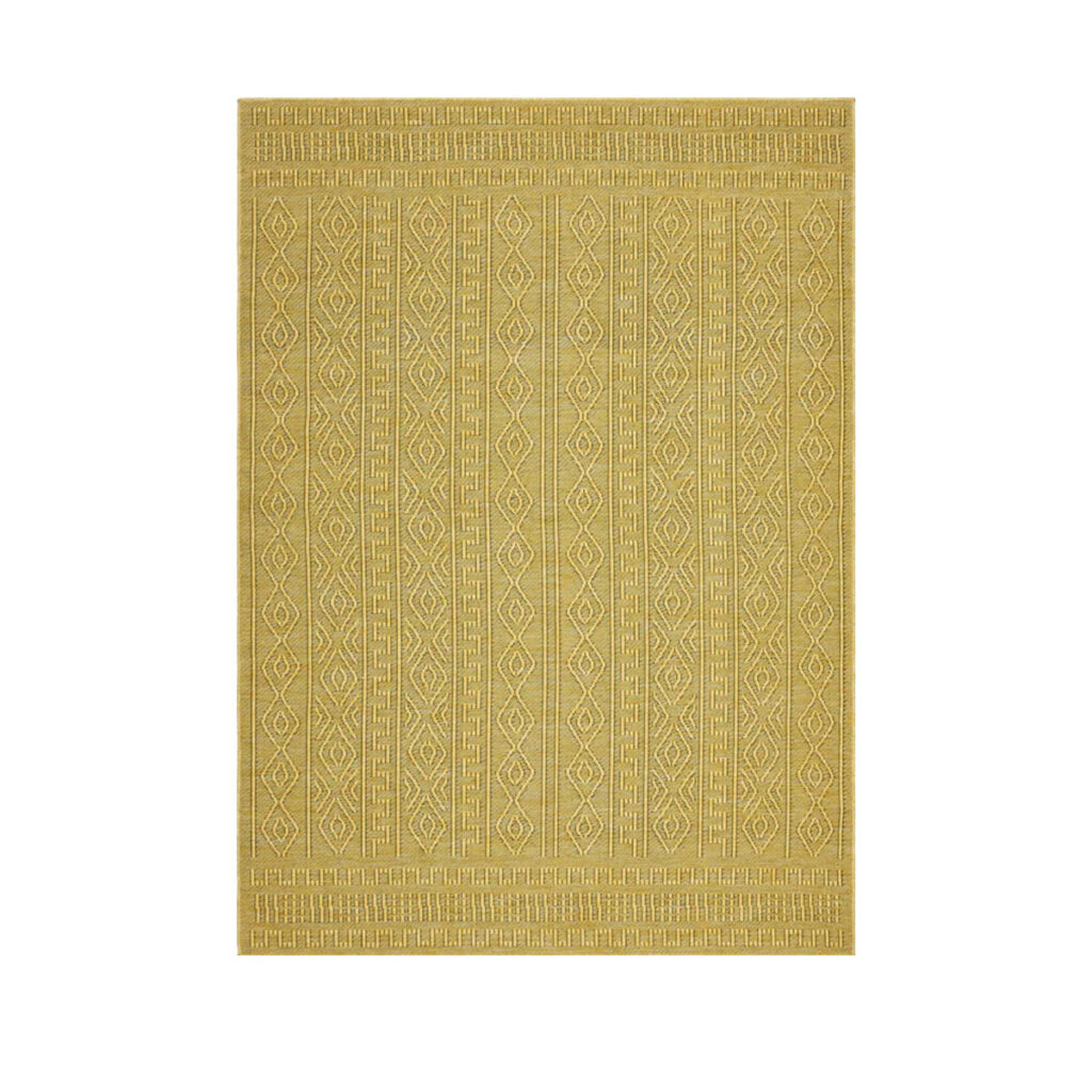 Yellow Motif Rug
