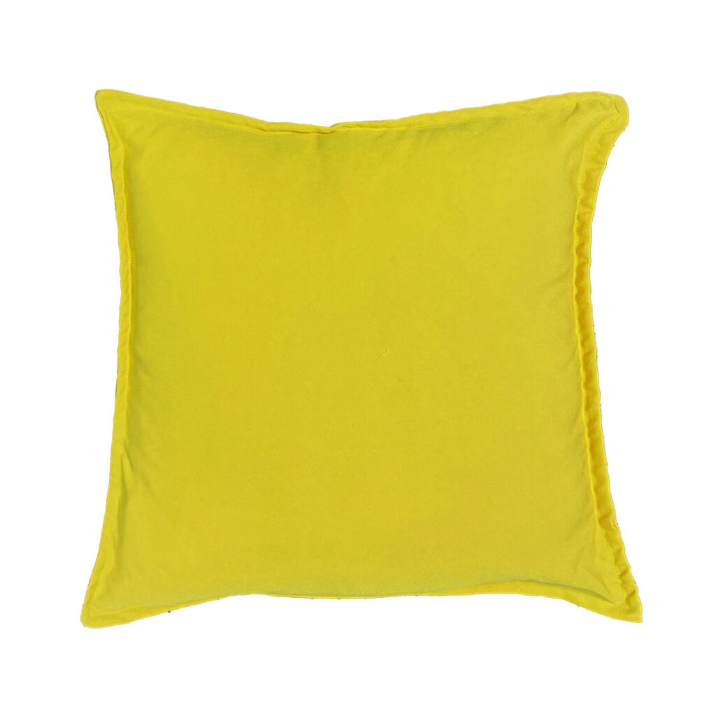 Yellow Poly Pillow