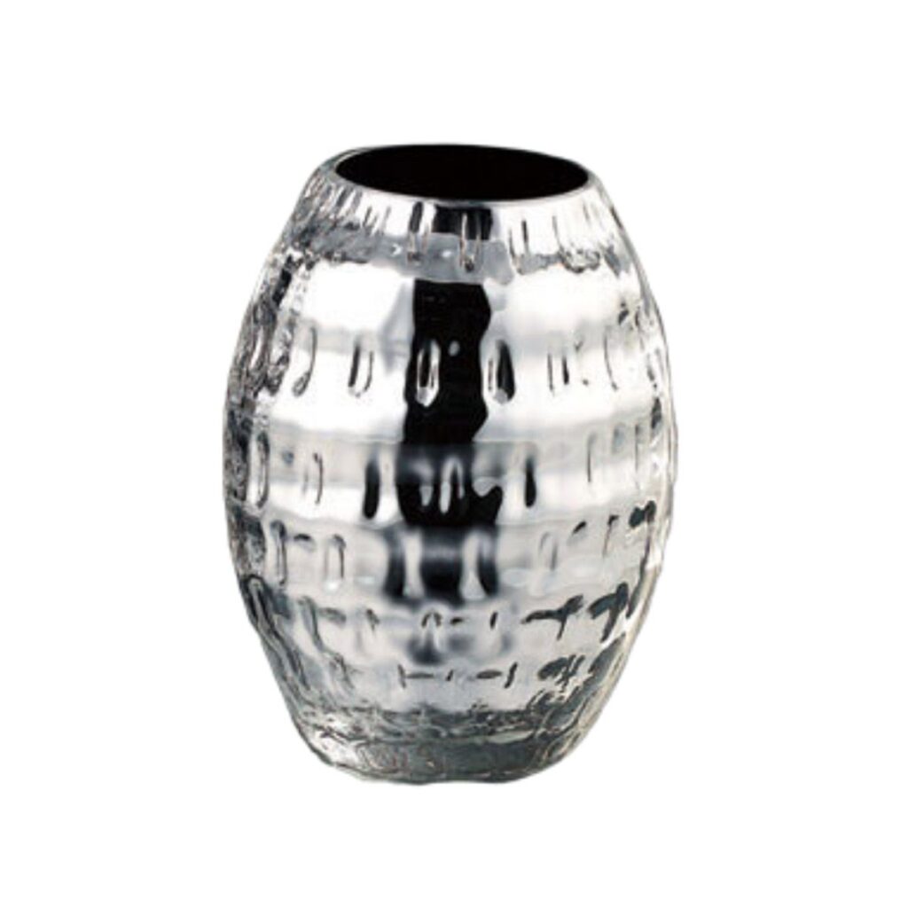 Silver Beehive Vase