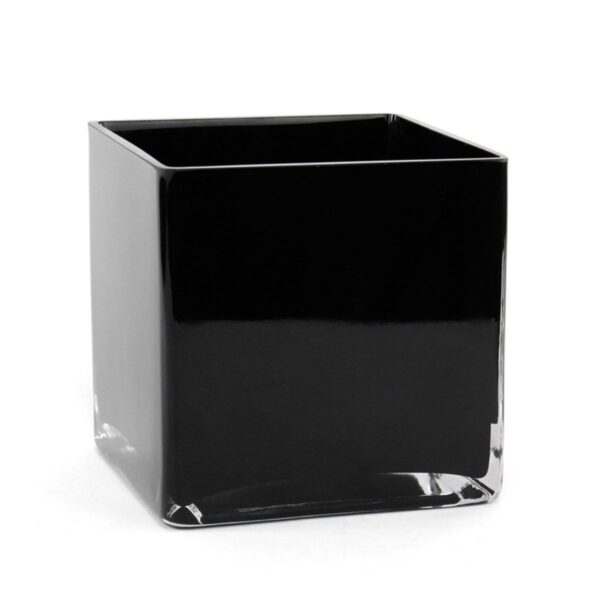 Black Glass Cube
