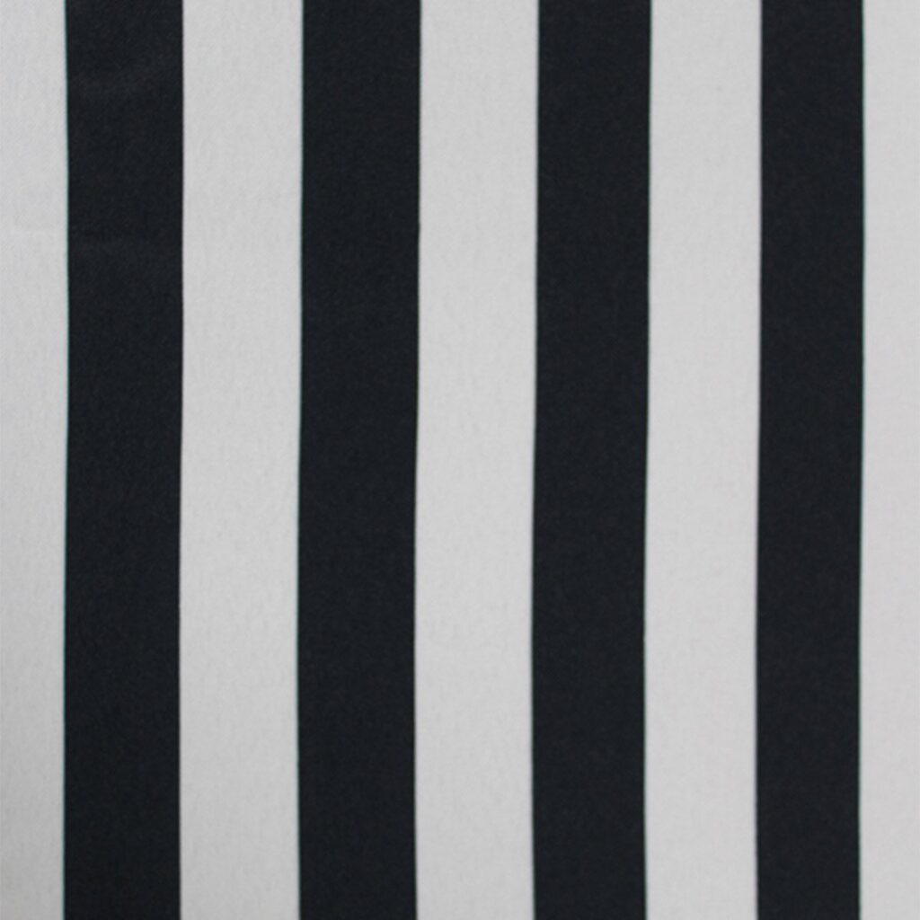 Black & White Stripe Table Linen