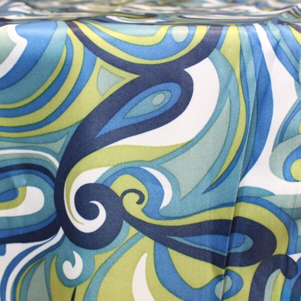 Blue Pucci Table Runner