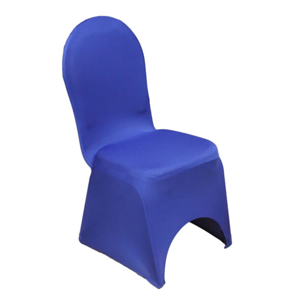 Blue Spandex Chair Cover