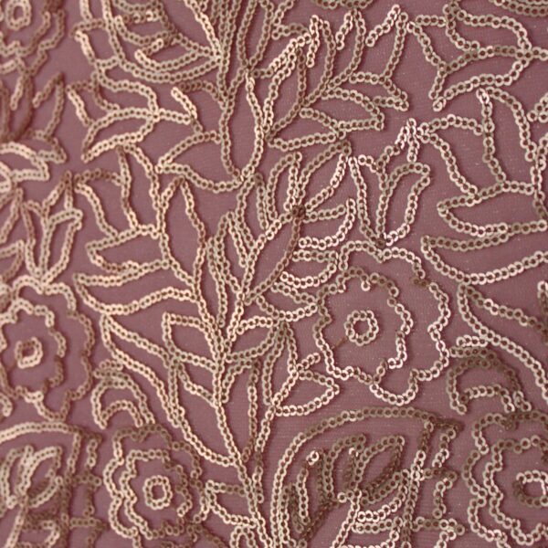 Blush Fiori Sequin Table Linen