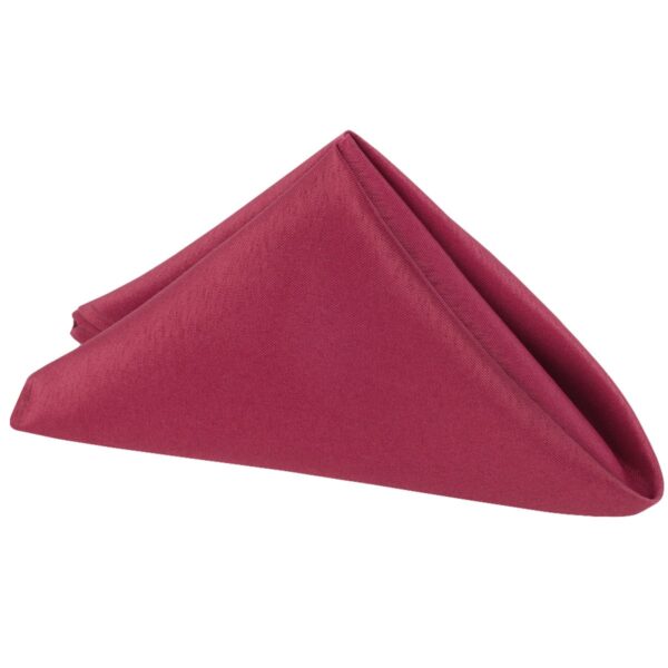Burgundy Poly Napkin