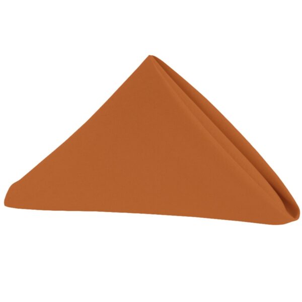 Burnt Orange Poly Napkin